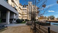 Exterior view of Attic for sale in  Madrid Capital  with Air Conditioner, Heating and Private garden