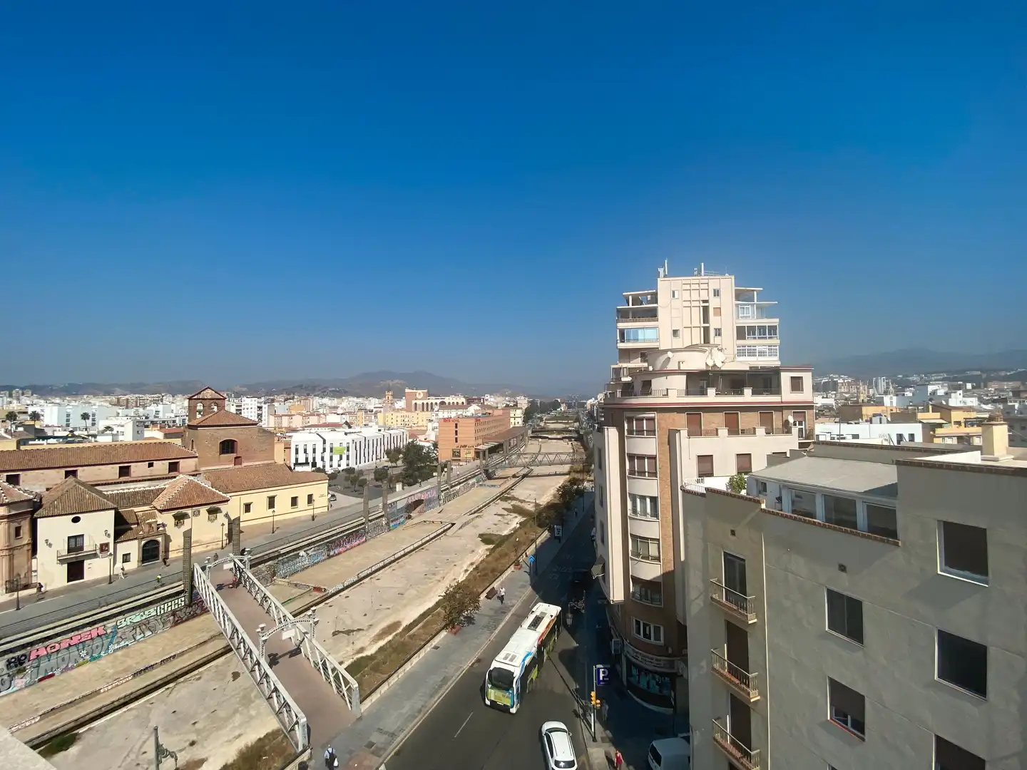 Vista exterior de Ático en venta en Málaga con Aire acondicionado, Calefacción y Terraza