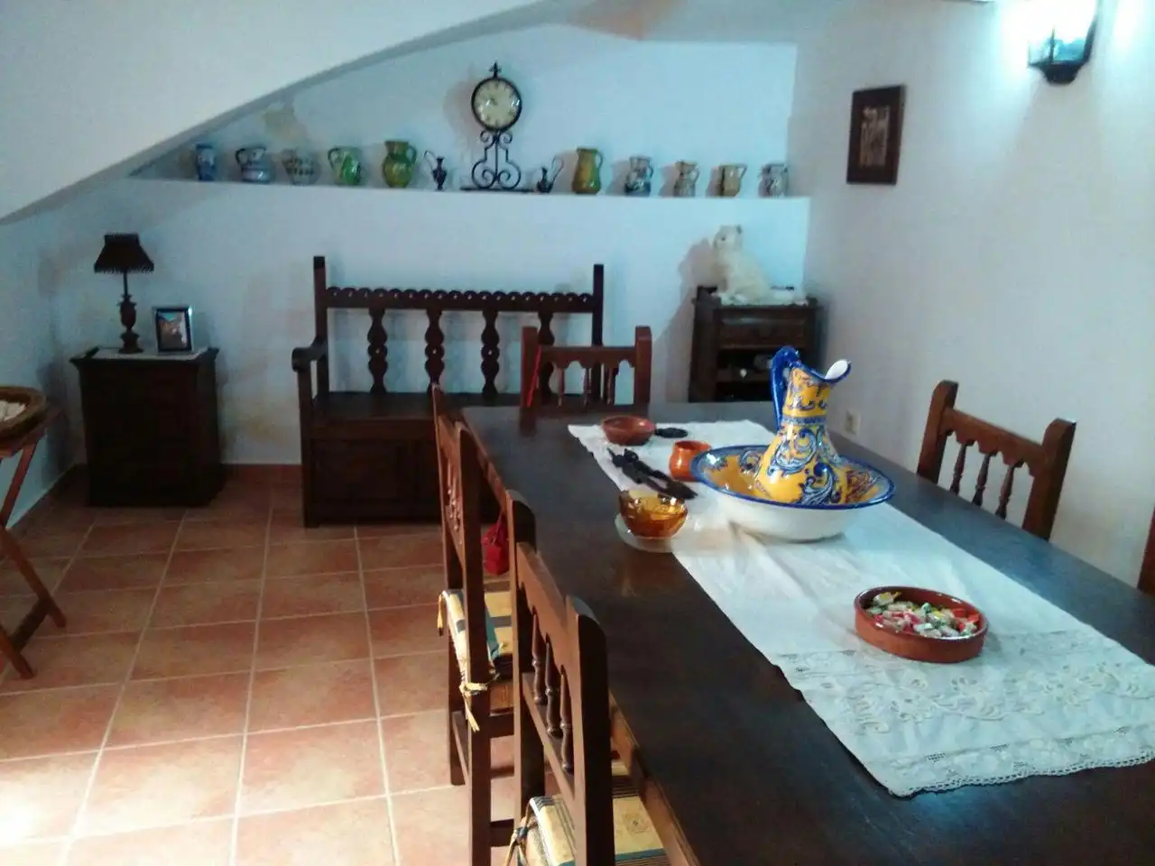 Comedor de Casa o chalet en venta en El Acebrón   con Amueblado