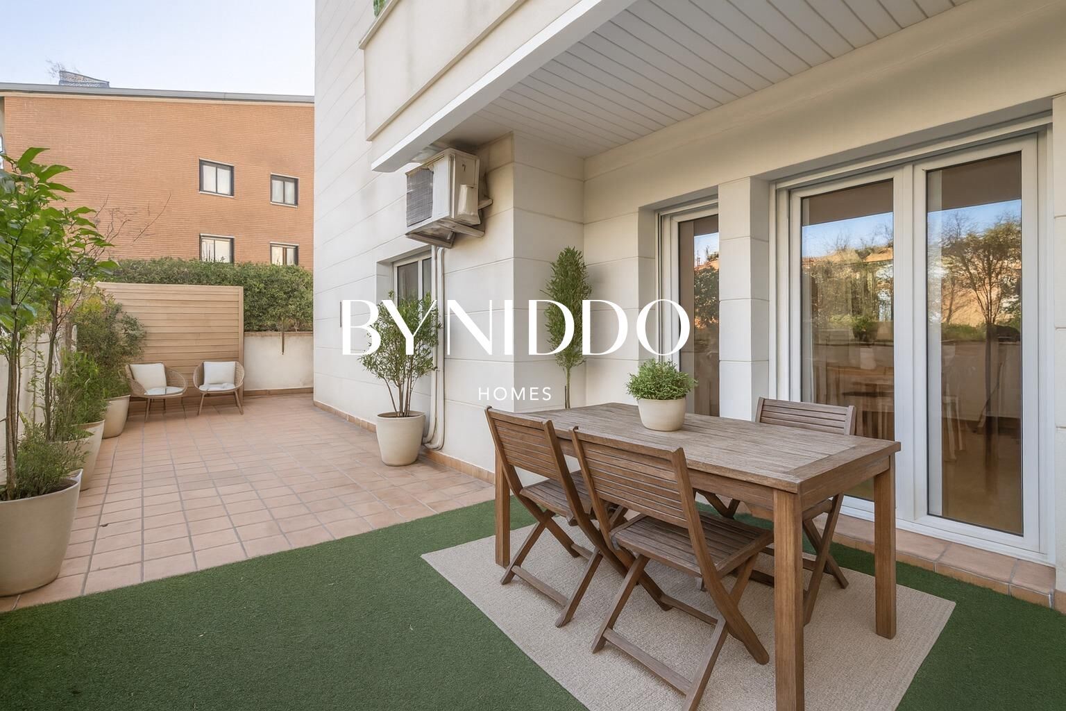 Terrace of Planta baja for sale in Sant Cugat del Vallès  with Air Conditioner, Heating and Private garden