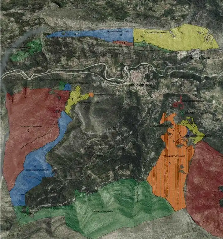 Land for sale in Benigembla