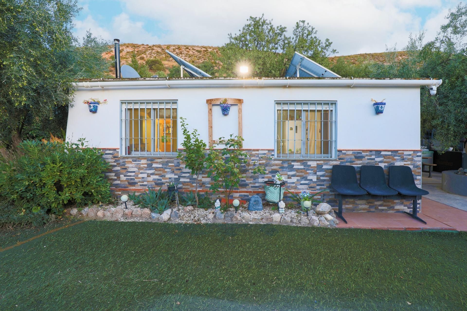 Jardí de Finca rústica en venda en Monachil amb Aire condicionat