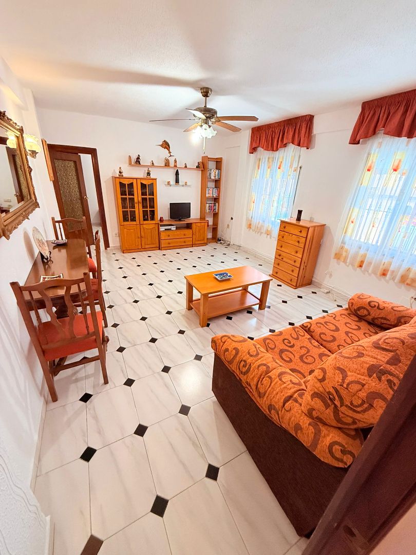 Living room of Flat for sale in Málaga Capital  with Air Conditioner and Furnished