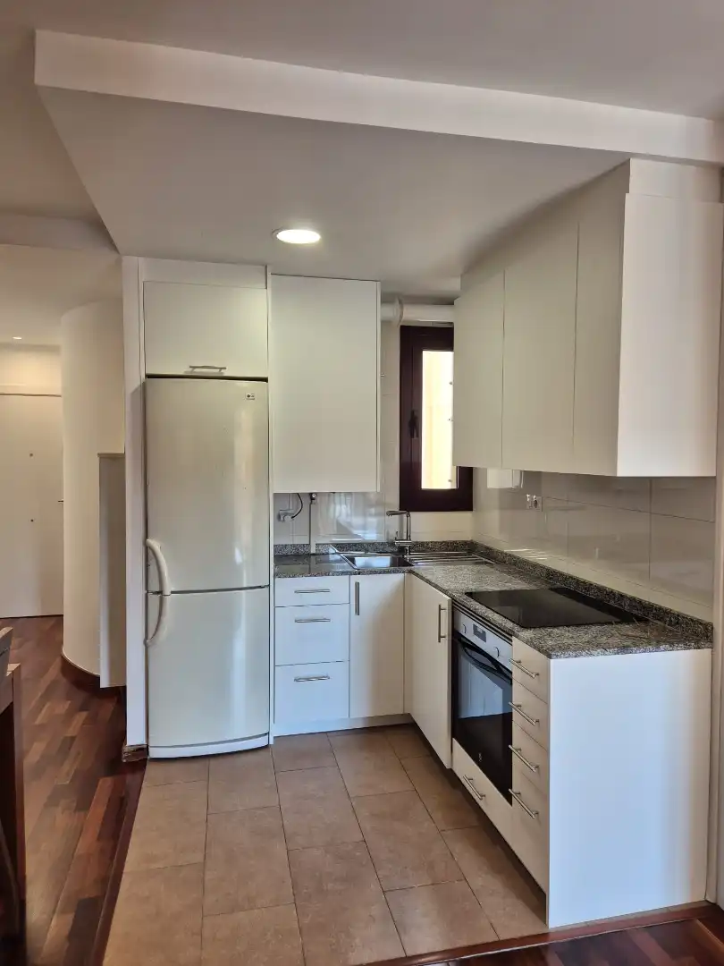 Kitchen of Flat for sale in Barcelona  with Heating, Parquet flooring and Furnished