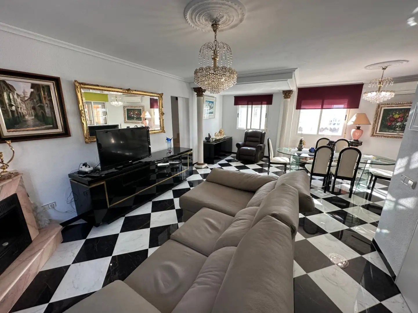 Sala d'estar de Casa o xalet en venda en Alcalà de Xivert amb Piscina