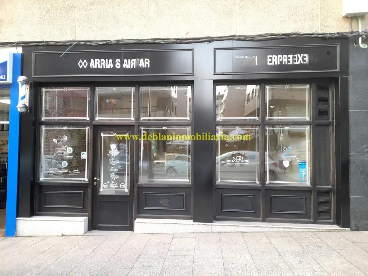 Vista exterior de Local de alquiler en O Porriño  