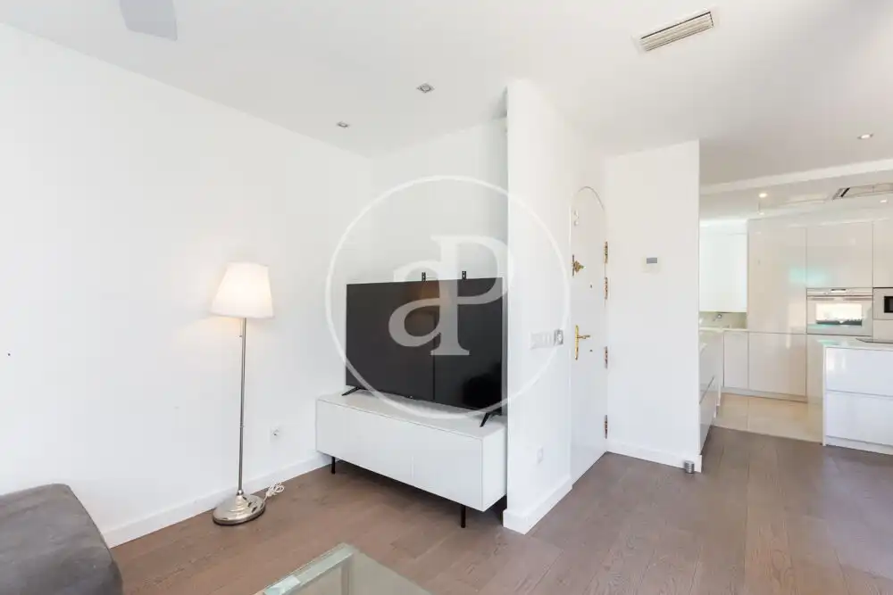 Wohnzimmer von Wohnung zur Miete in Valencia mit Klimaanlage, Terrasse und Abstellraum