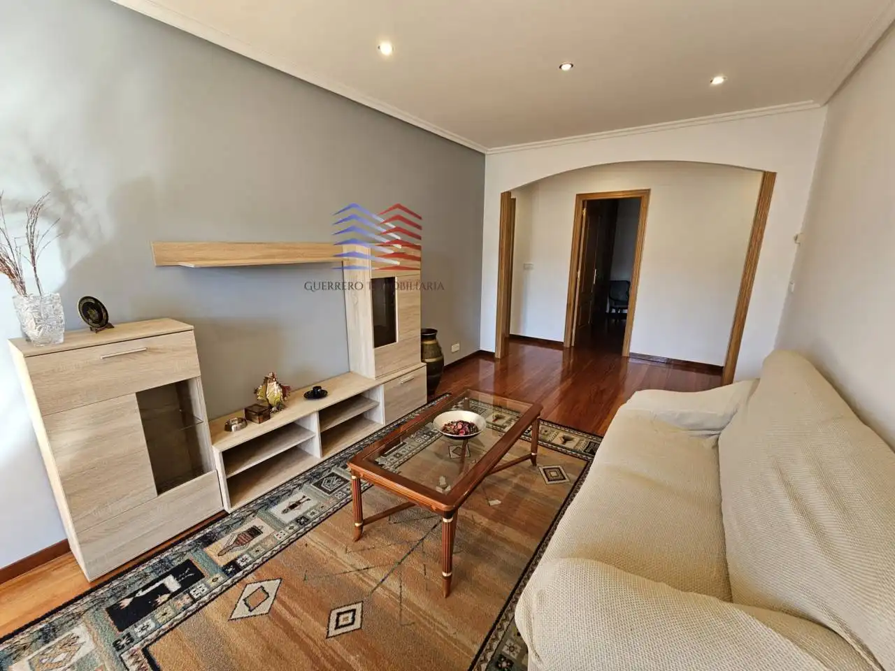 Sala de estar de Piso de alquiler en Ourense Capital  con Calefacción, Parquet y Trastero