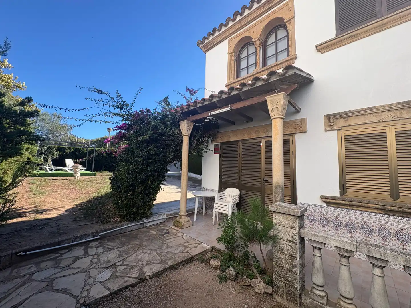 Garden of Detached homes for sale in Cambrils  with Air Conditioner, Private garden and Parquet flooring