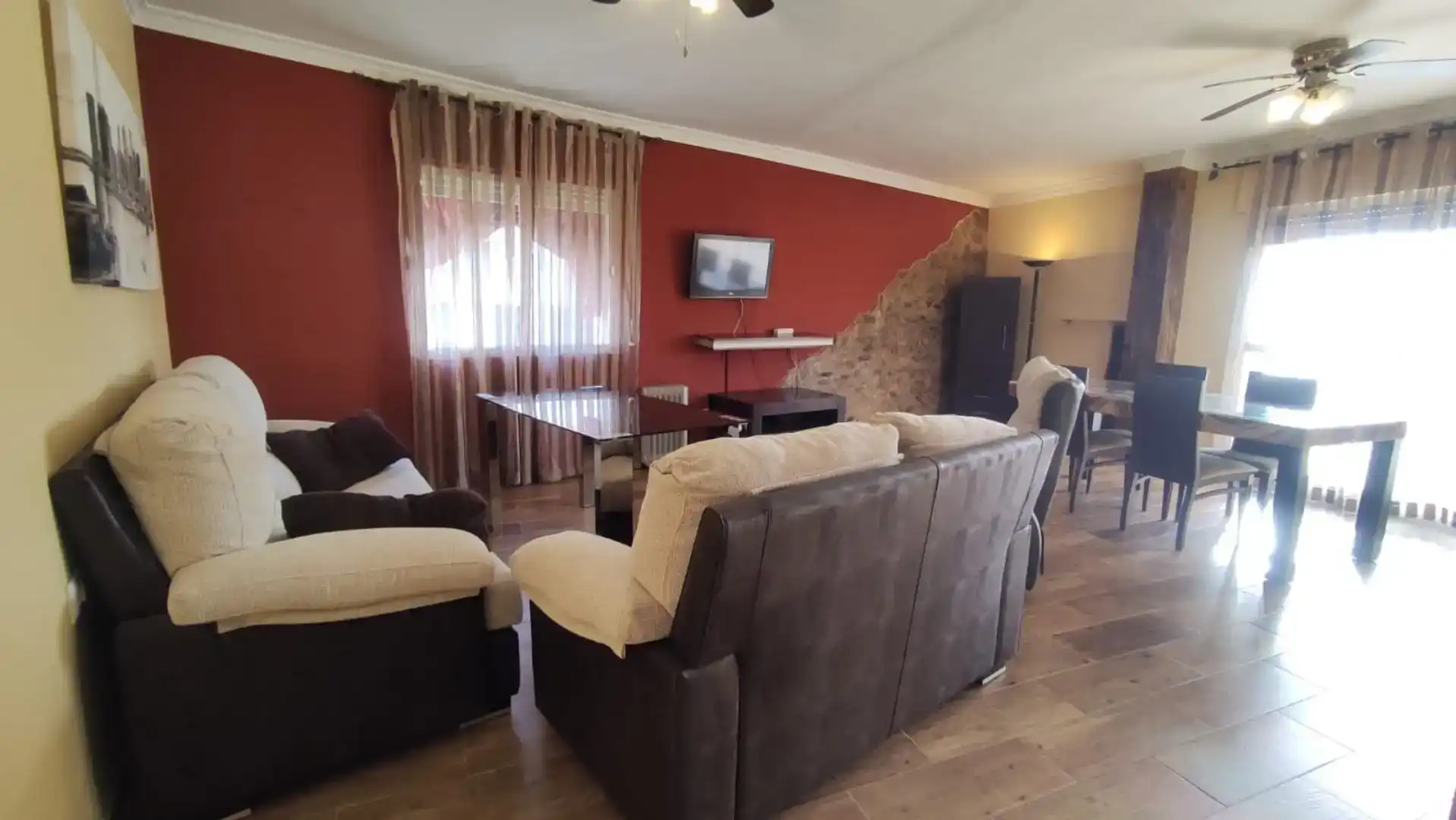 Sala d'estar de Pis en venda en Posadas amb Aire condicionat i Balcó
