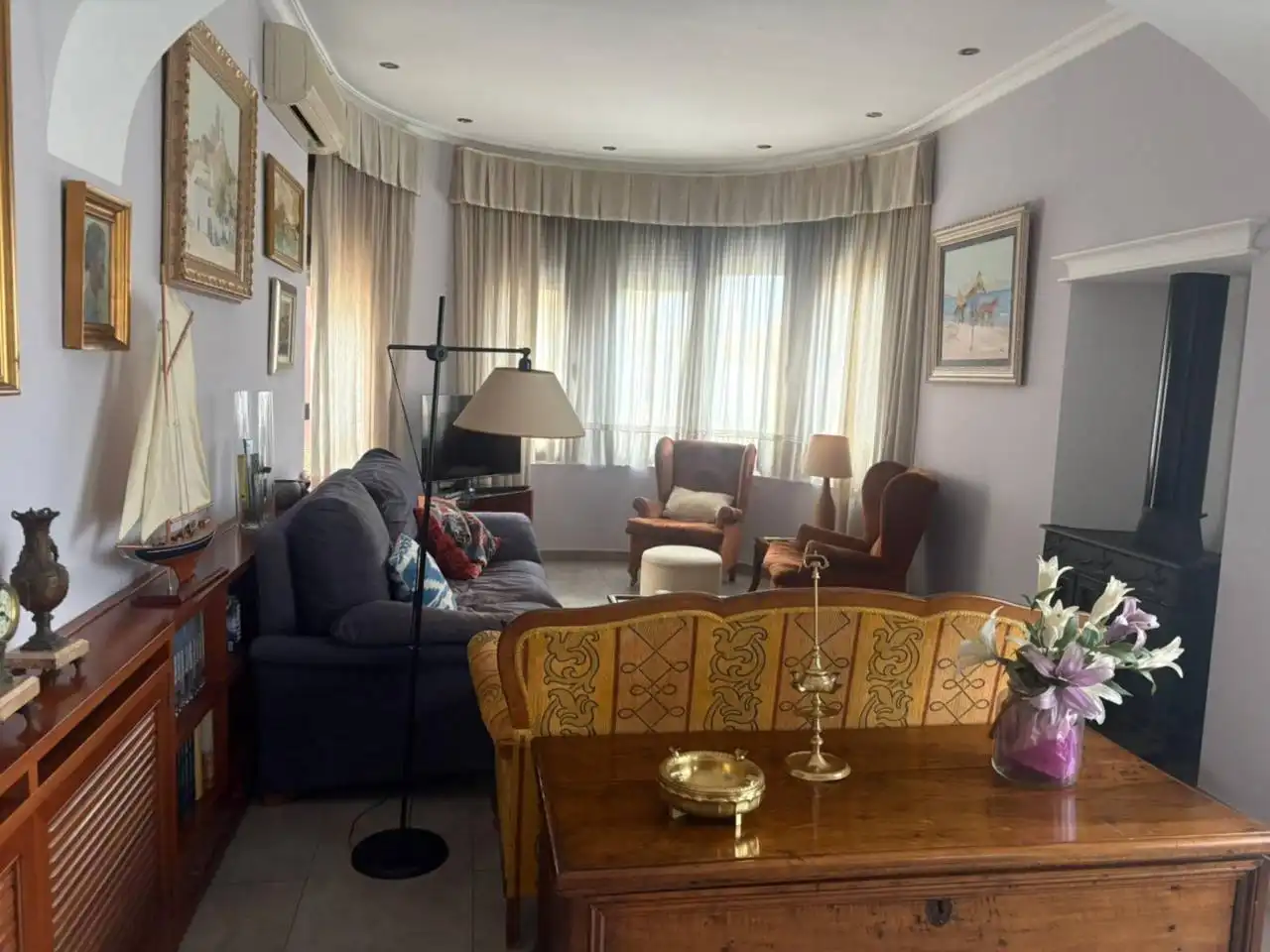 Living room of Flat for sale in Alcoy / Alcoi  with Terrace and Balcony