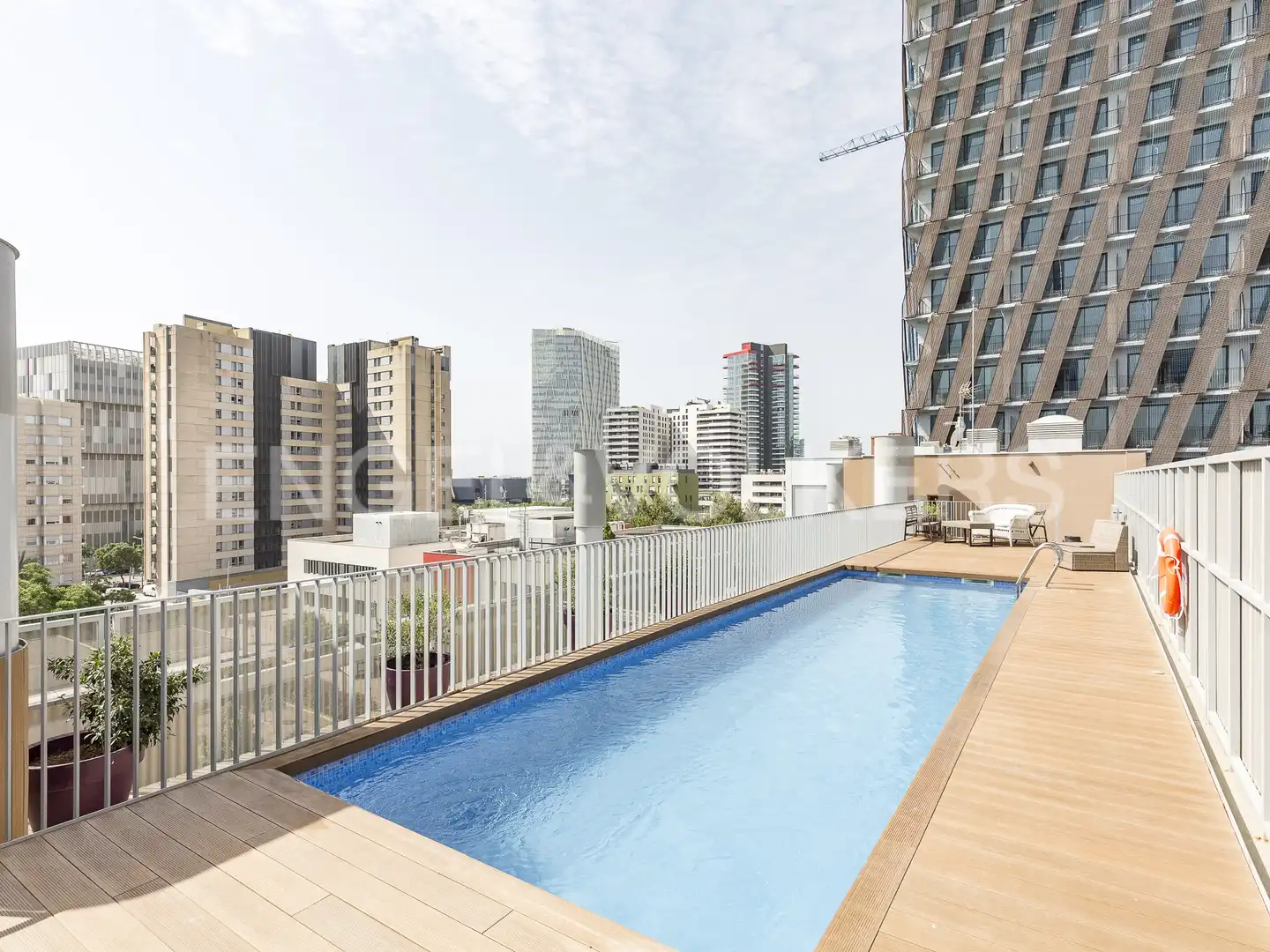 Piscina de Piso en venta en Sant Adrià de Besòs con Aire acondicionado, Calefacción y Parquet