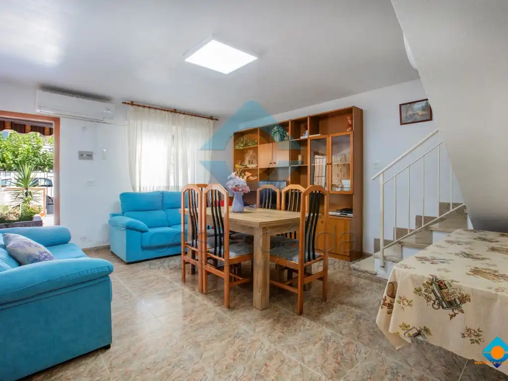 Vista exterior de Casa o chalet en venta en Mazarrón con Aire acondicionado, Jardín privado y Terraza