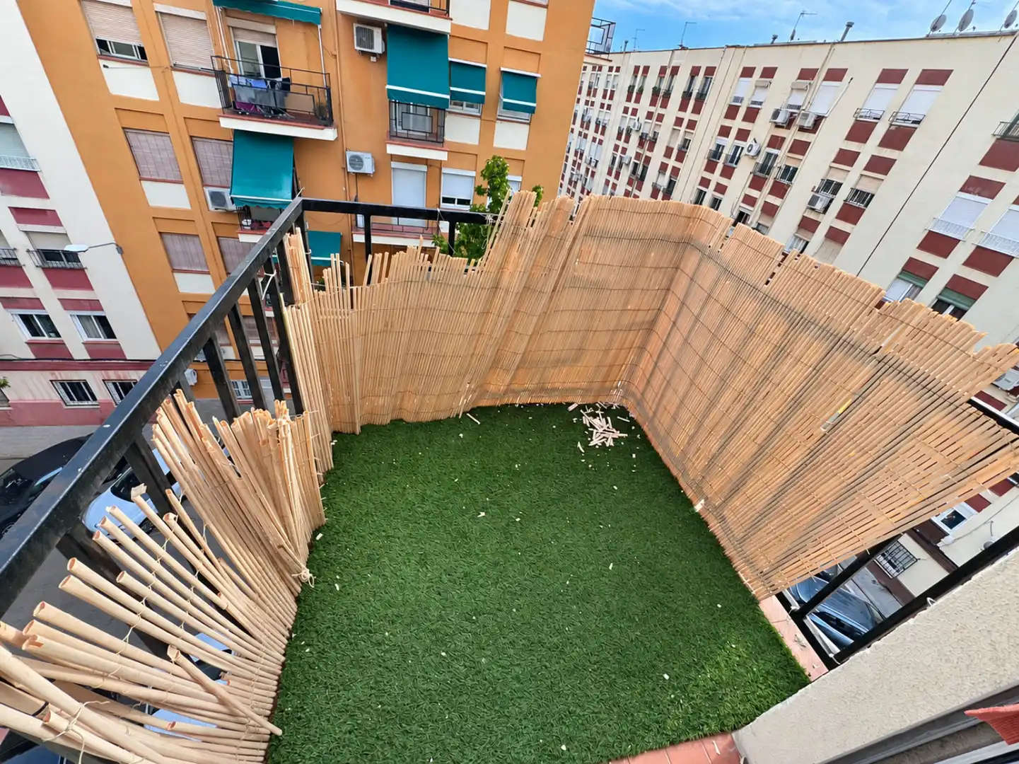 Terrasse von Wohnung zum Verkauf in Cerdanyola del Vallès mit Privatgarten und Balkon