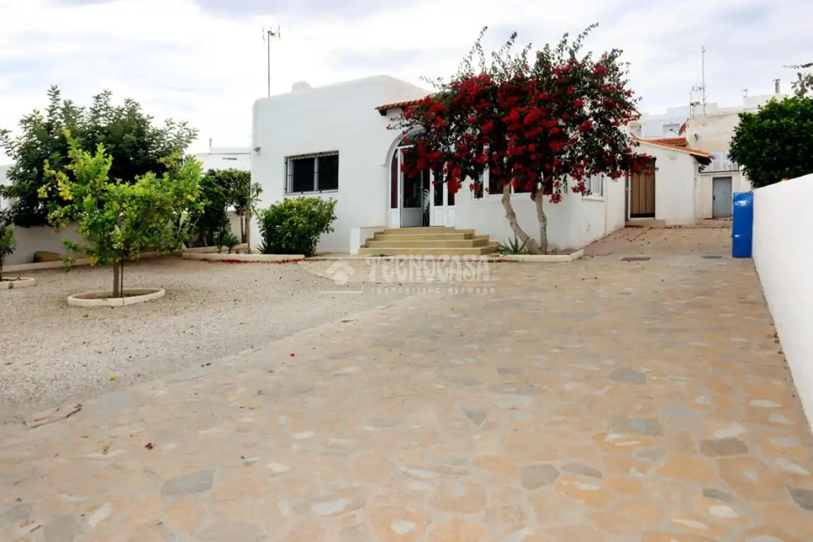 Vista exterior de Casa o chalet en venta en Mojácar con Jardín privado y Terraza