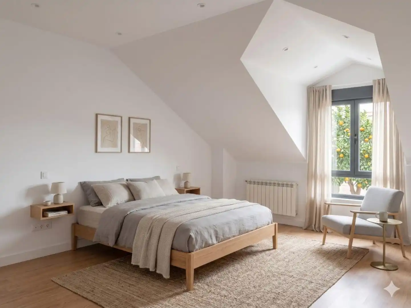 Habitación de Casa adosada en venta en Torrelavega  con Calefacción, Parquet y Terraza