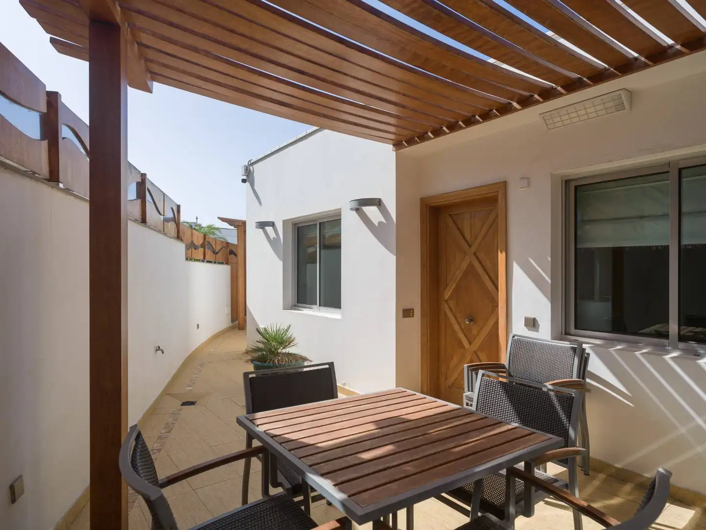 Terraza de Casa o chalet en venta en San Bartolomé de Tirajana con Aire acondicionado, Amueblado y Jacuzzi