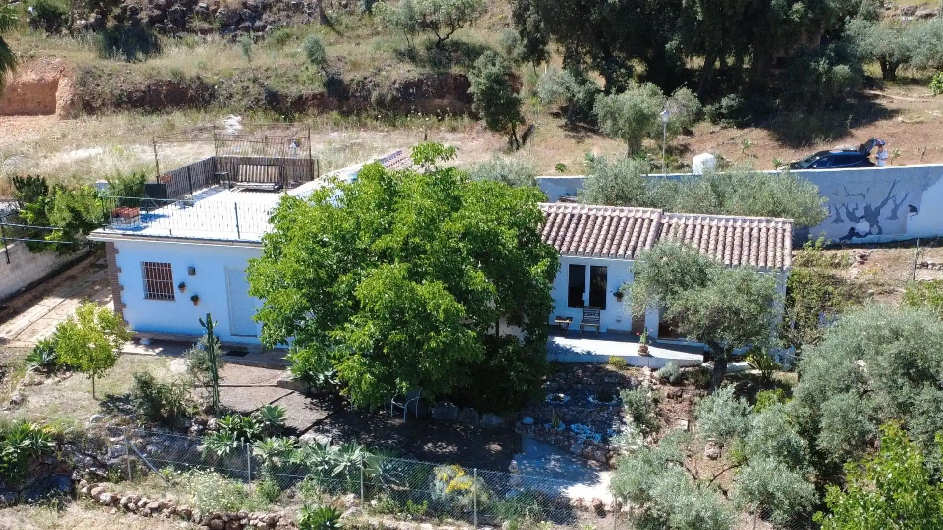 Jardí de Casa o xalet en venda en Alhaurín El Grande amb Aire condicionat