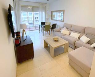 Living room of Flat to rent in  Barcelona Capital  with Air Conditioner, Heating and Furnished