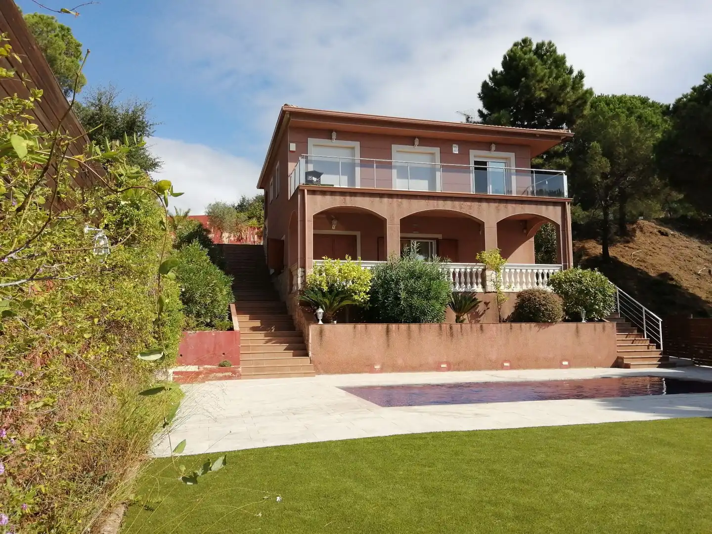 Jardí de Casa o xalet en venda en Lloret de Mar amb Aire condicionat, Calefacció i Jardí privat