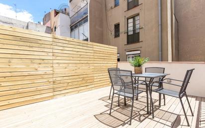 Terrace of Flat for sale in  Barcelona Capital  with Air Conditioner, Heating and Terrace