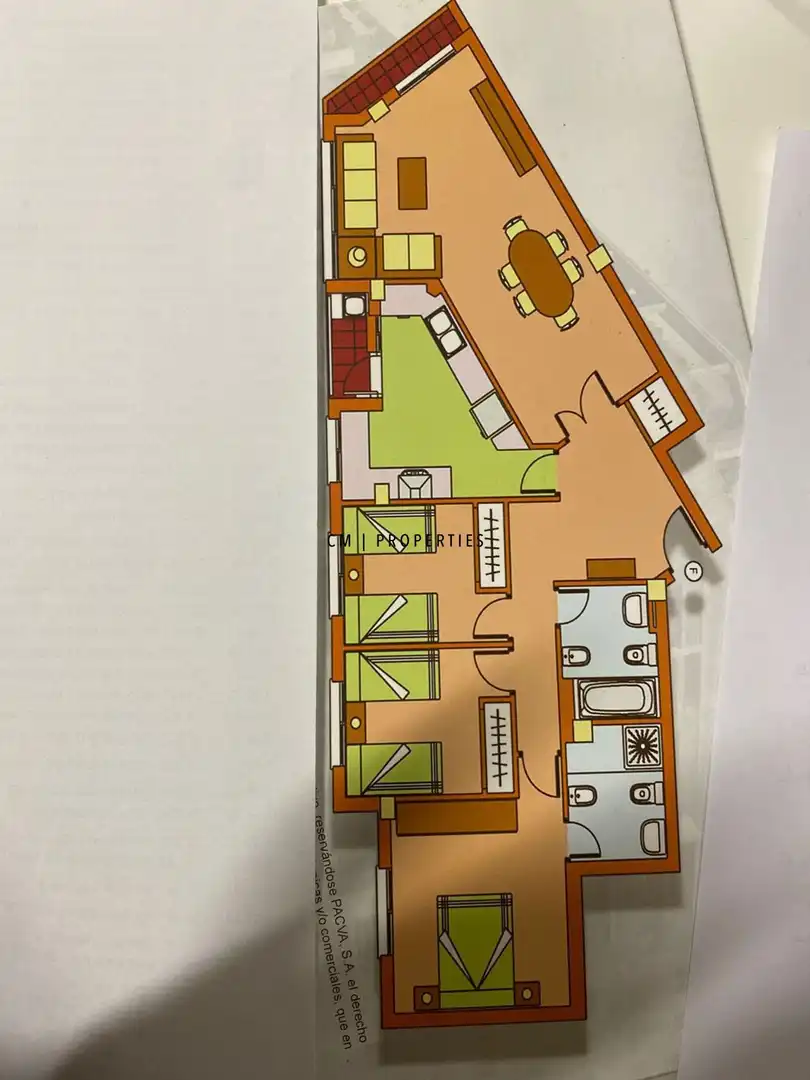Flat for rent in Torrent  with Air Conditioner, Heating and Parquet flooring