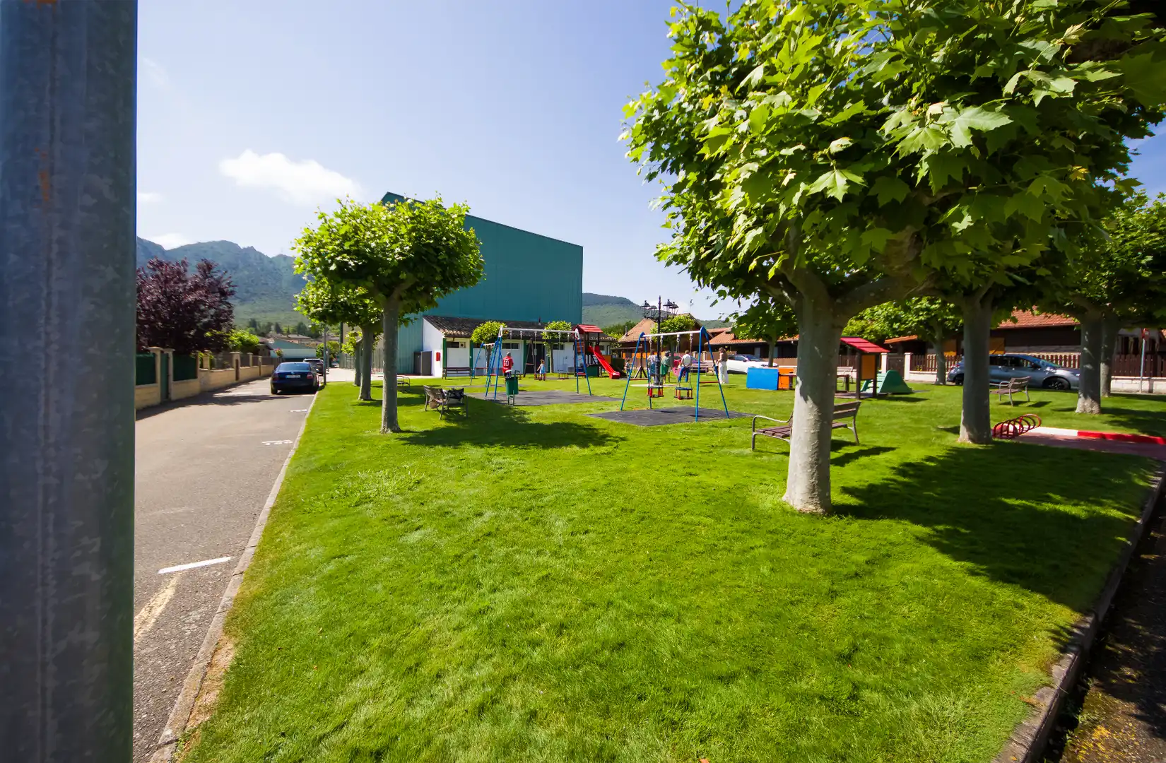 Vista exterior de Casa o chalet en venta en Ayegui / Aiegi con Aire acondicionado, Calefacción y Jardín privado