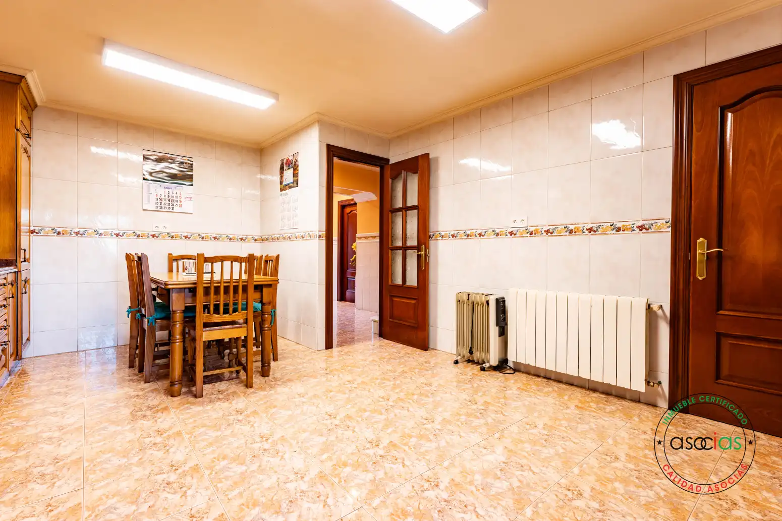 Cocina de Casa o chalet en venta en Gijón  con Calefacción y Amueblado
