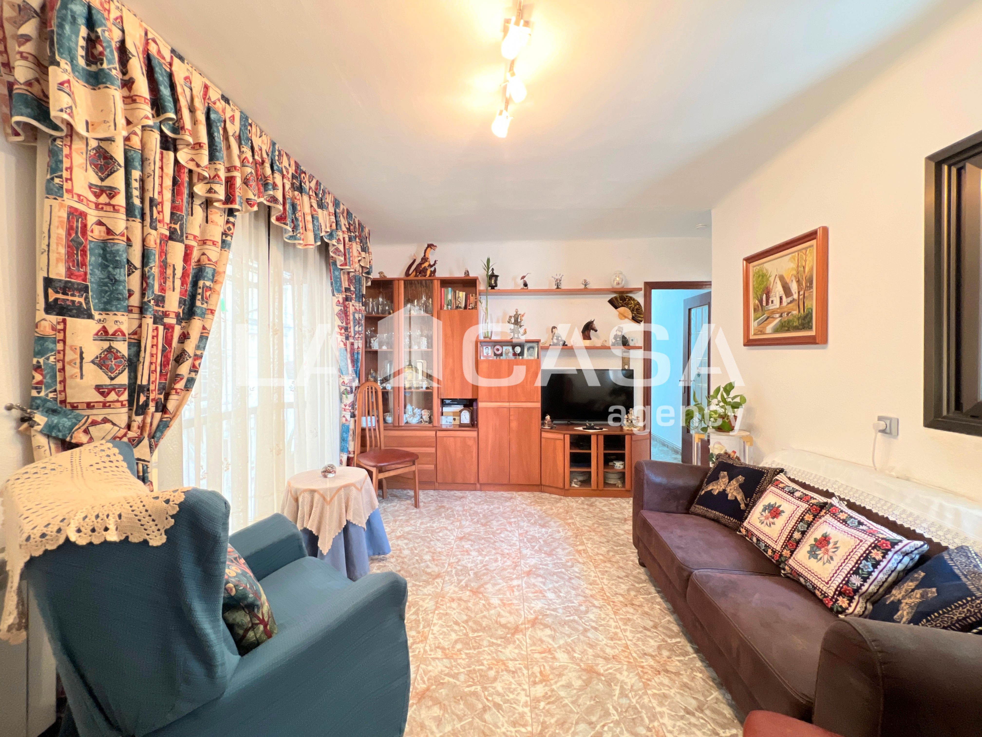 Living room of Flat for sale in Badalona