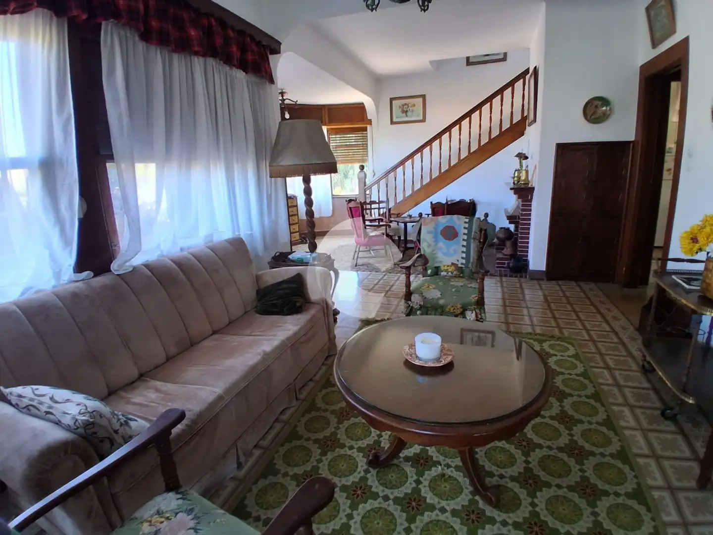 Living room of Houses for sale in Nigrán  with Private garden