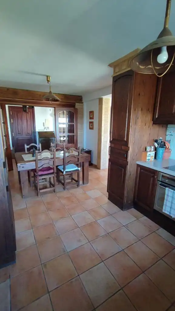 Comedor de Casa o chalet en venta en Oliva con Jardín privado, Terraza y Amueblado