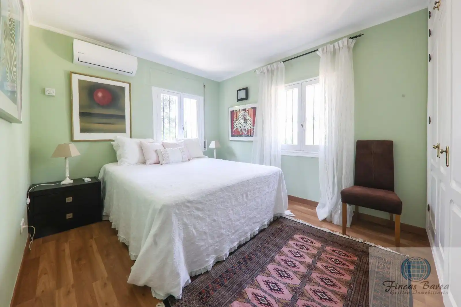 Bedroom of Houses for sale in Mijas  with Air Conditioner, Terrace and Storage room