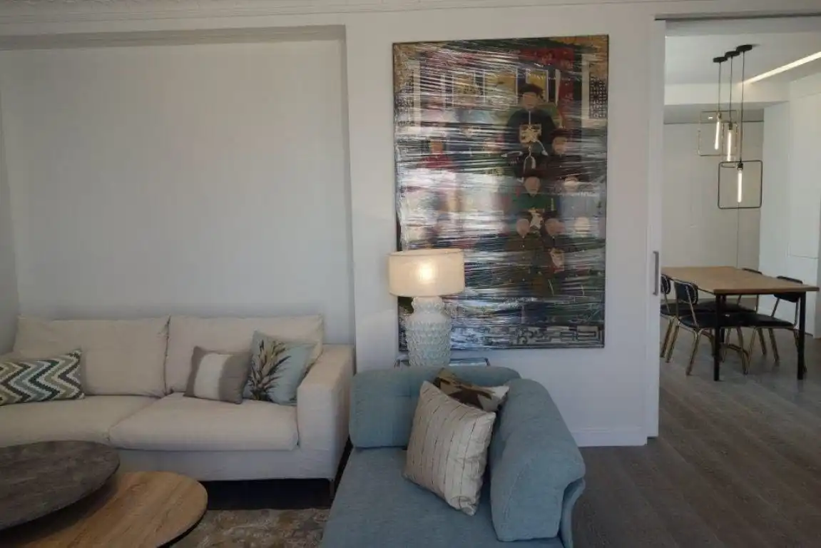 Sala d'estar de Àtic de lloguer en Valencia amb Aire condicionat, Calefacció i Terrassa