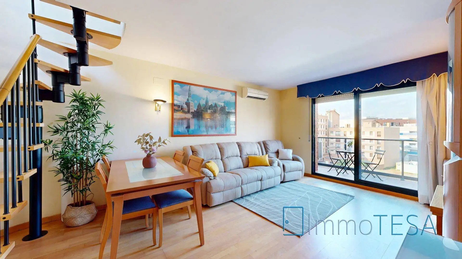 Vista exterior de Àtic en venda en Barberà del Vallès amb Aire condicionat, Calefacció i Parquet