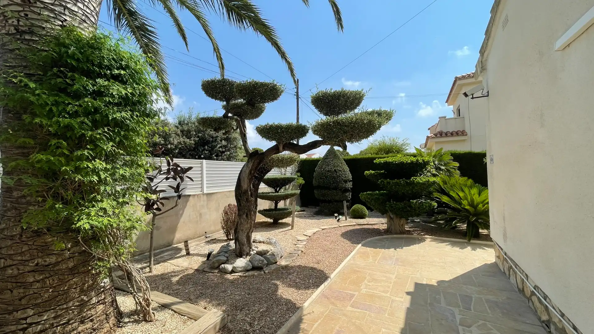 Jardín de Casa o chalet en venta en L'Ametlla de Mar  con Aire acondicionado, Jardín privado y Piscina
