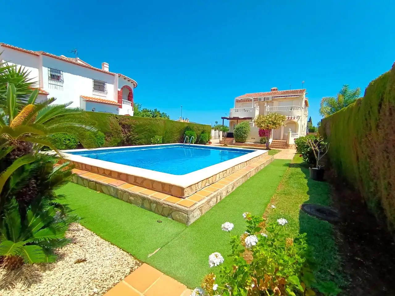 Schwimmbecken von Wohnung zum Verkauf in Oliva mit Abstellraum, Möbliert und Gemeinschaftspool