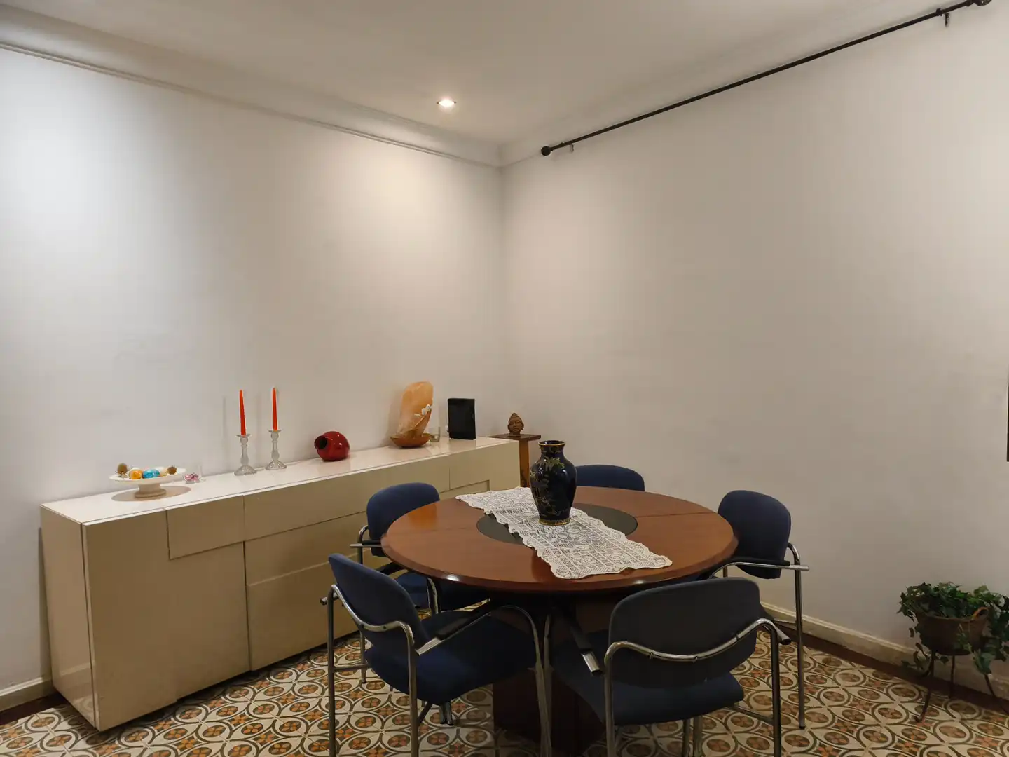 Comedor de Dúplex de alquiler en Girona con Calefacción, Amueblado y Horno