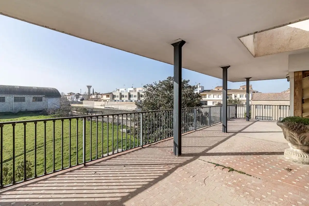 Terrassa de Finca rústica en venda en Santa Fe amb Calefacció, Jardí privat i Terrassa