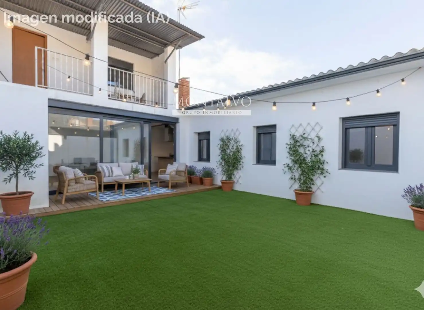 Terraza de Casa adosada en venta en Albolote