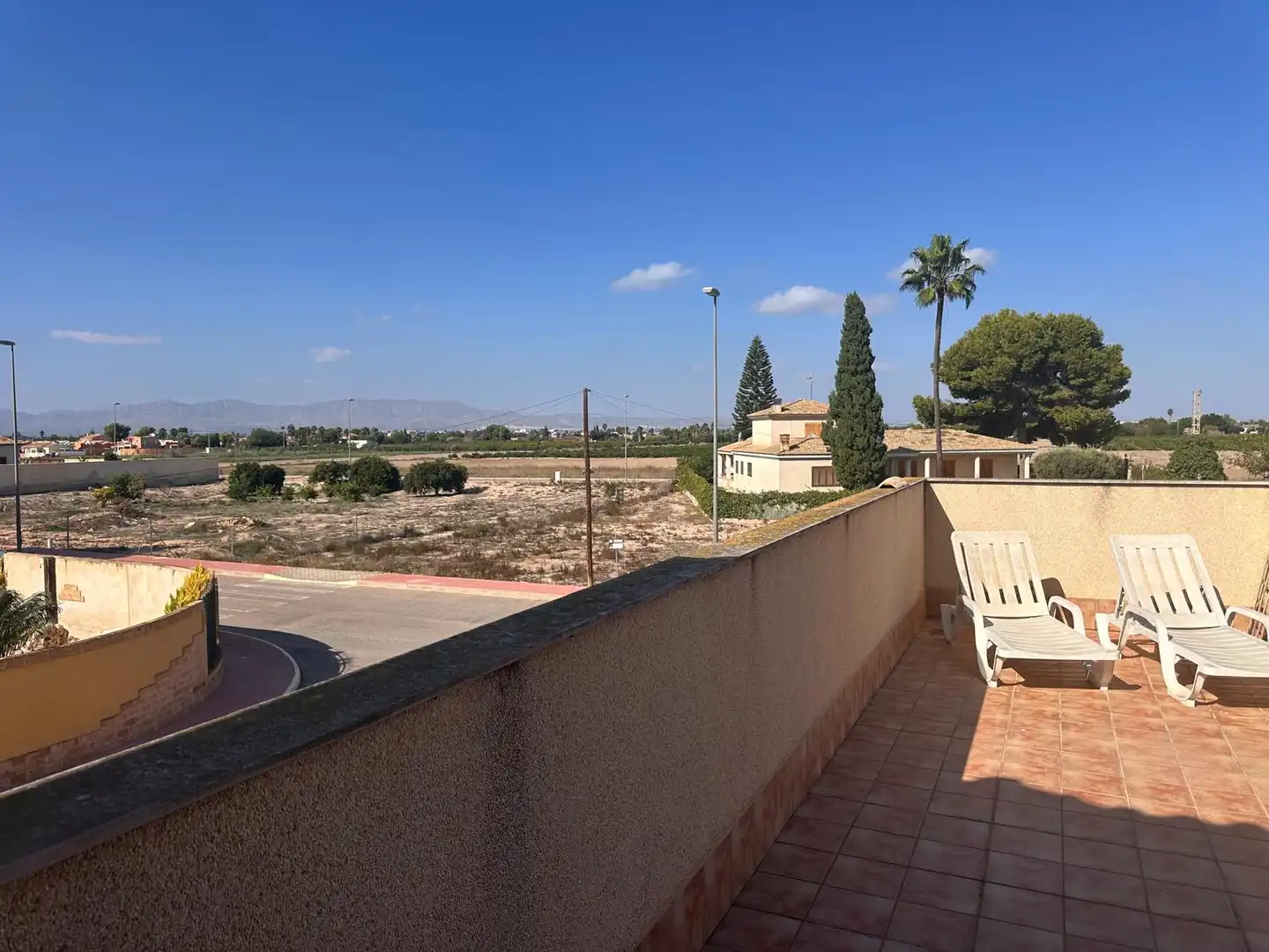 Terrassa de Casa adosada en venda en Daya Nueva amb Aire condicionat, Calefacció i Jardí privat