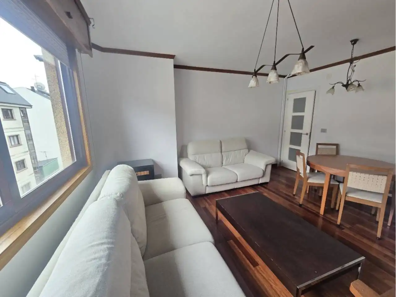 Sala de estar de Dúplex en venta en Lugo con Calefacción, Trastero y Amueblado
