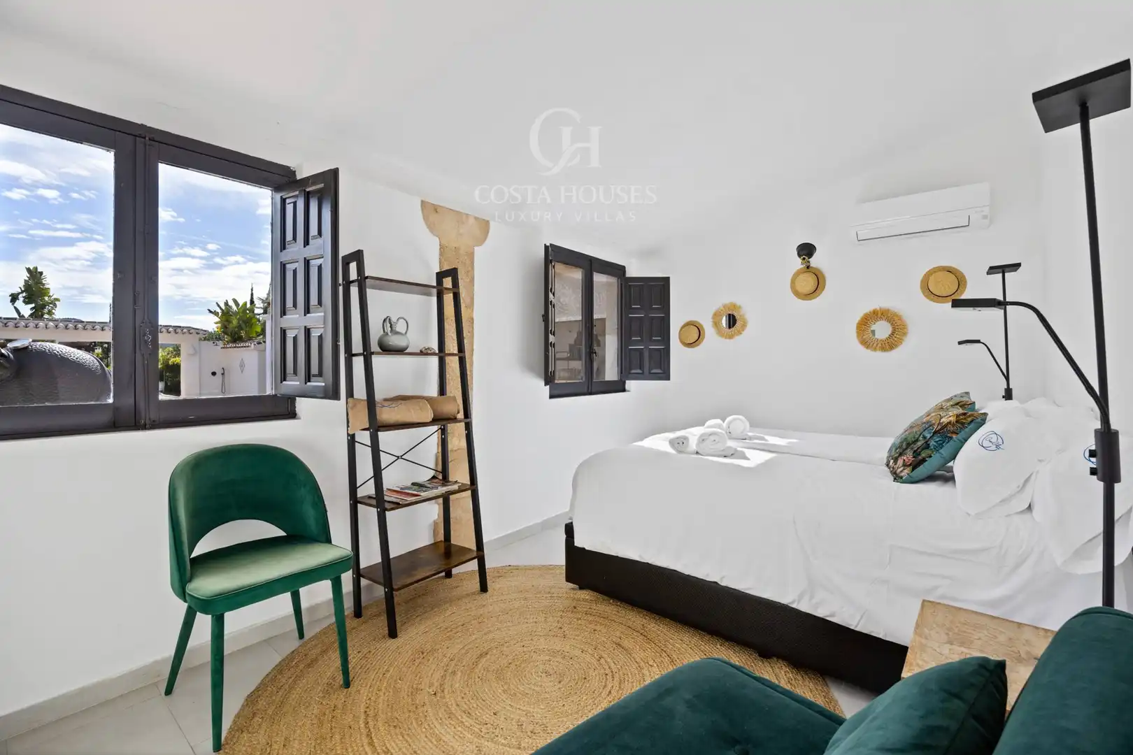 Bedroom of Houses for sale in Jávea / Xàbia  with Air Conditioner, Heating and Private garden