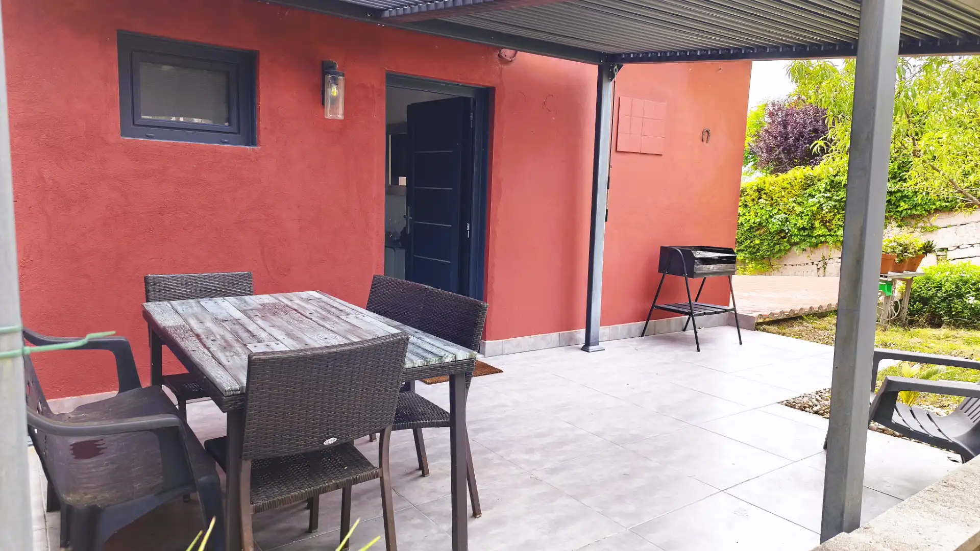 Terraza de Casa o chalet en venta en Gondomar con Jardín privado, Parquet y Terraza
