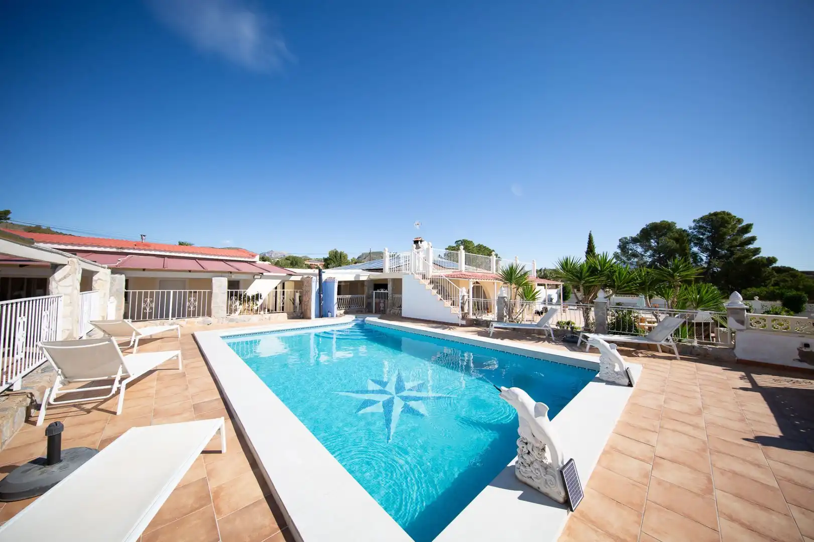 Piscina de Casa o xalet en venda en Mutxamel amb Aire condicionat, Calefacció i Jardí privat