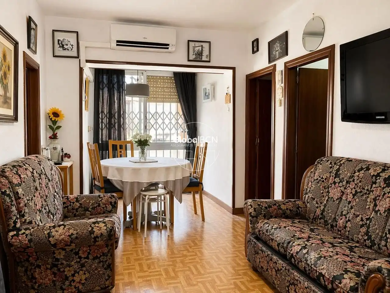 Dining room of Flat for sale in Barcelona  with Air Conditioner