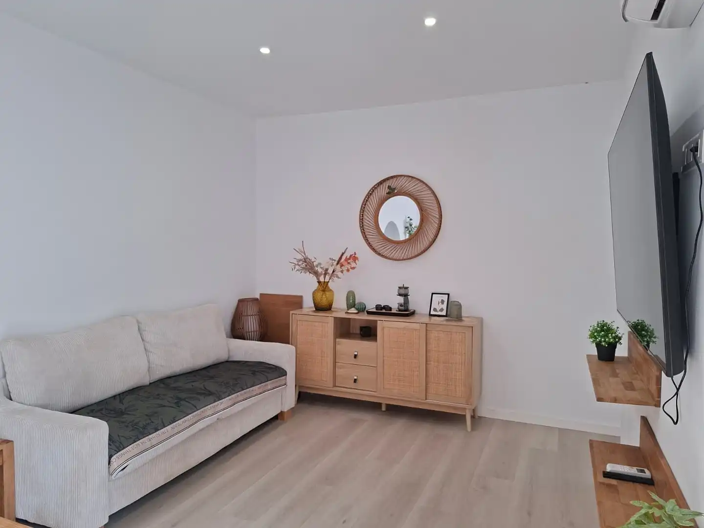 Sala de estar de Casa adosada en venta en Dénia con Calefacción