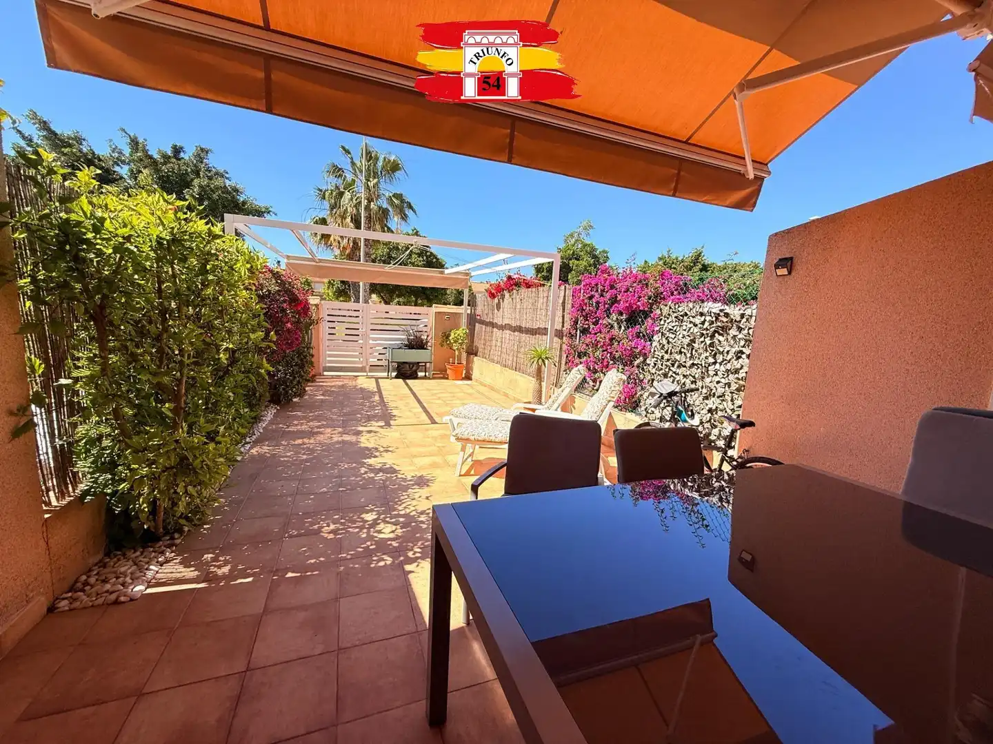 Terraza de Casa o chalet en venta en Pilar de la Horadada con Aire acondicionado, Jardín privado y Amueblado