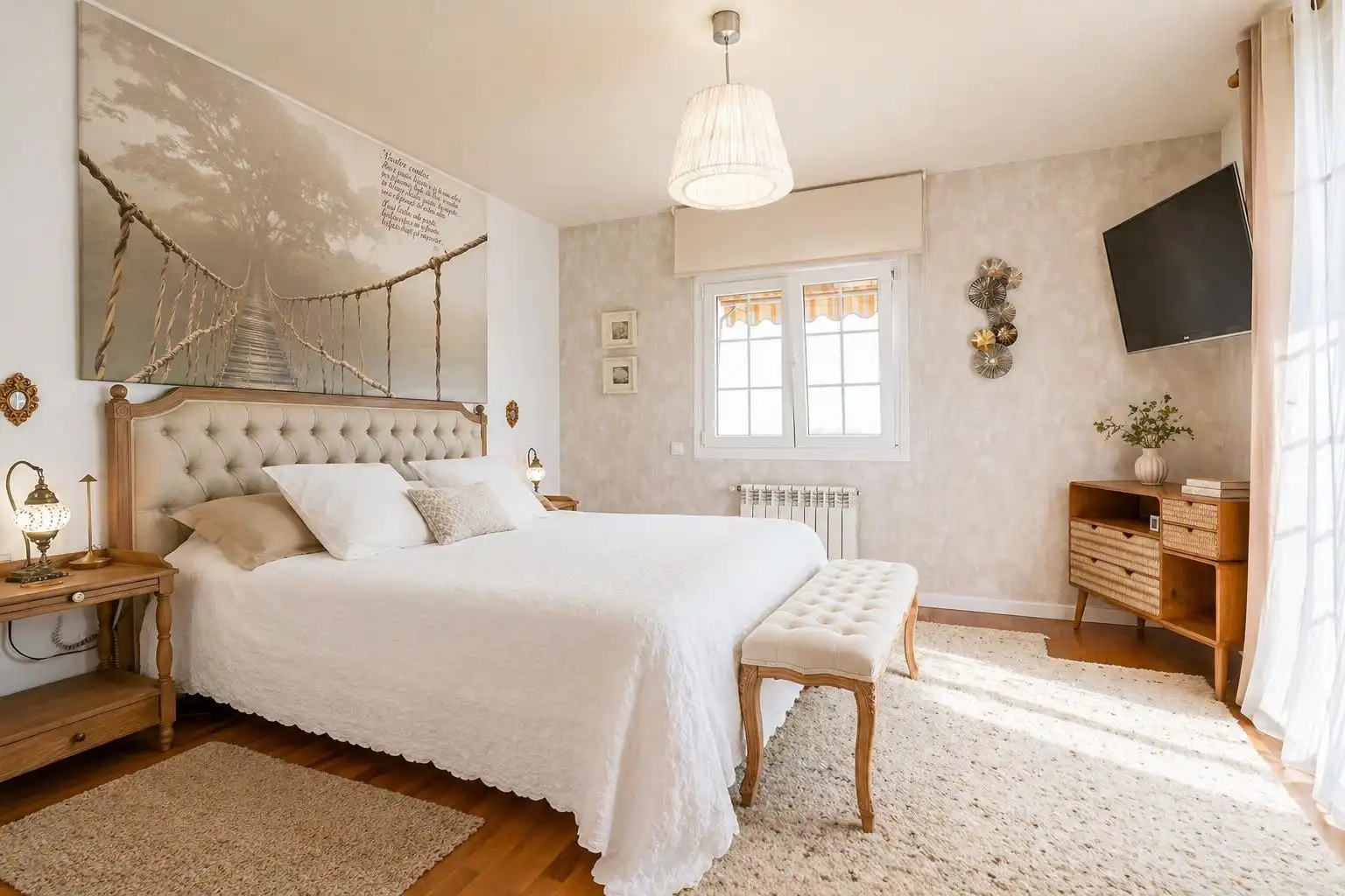 Habitación de Casa o chalet en venta en Mont-roig del Camp con Aire acondicionado, Calefacción y Jardín privado