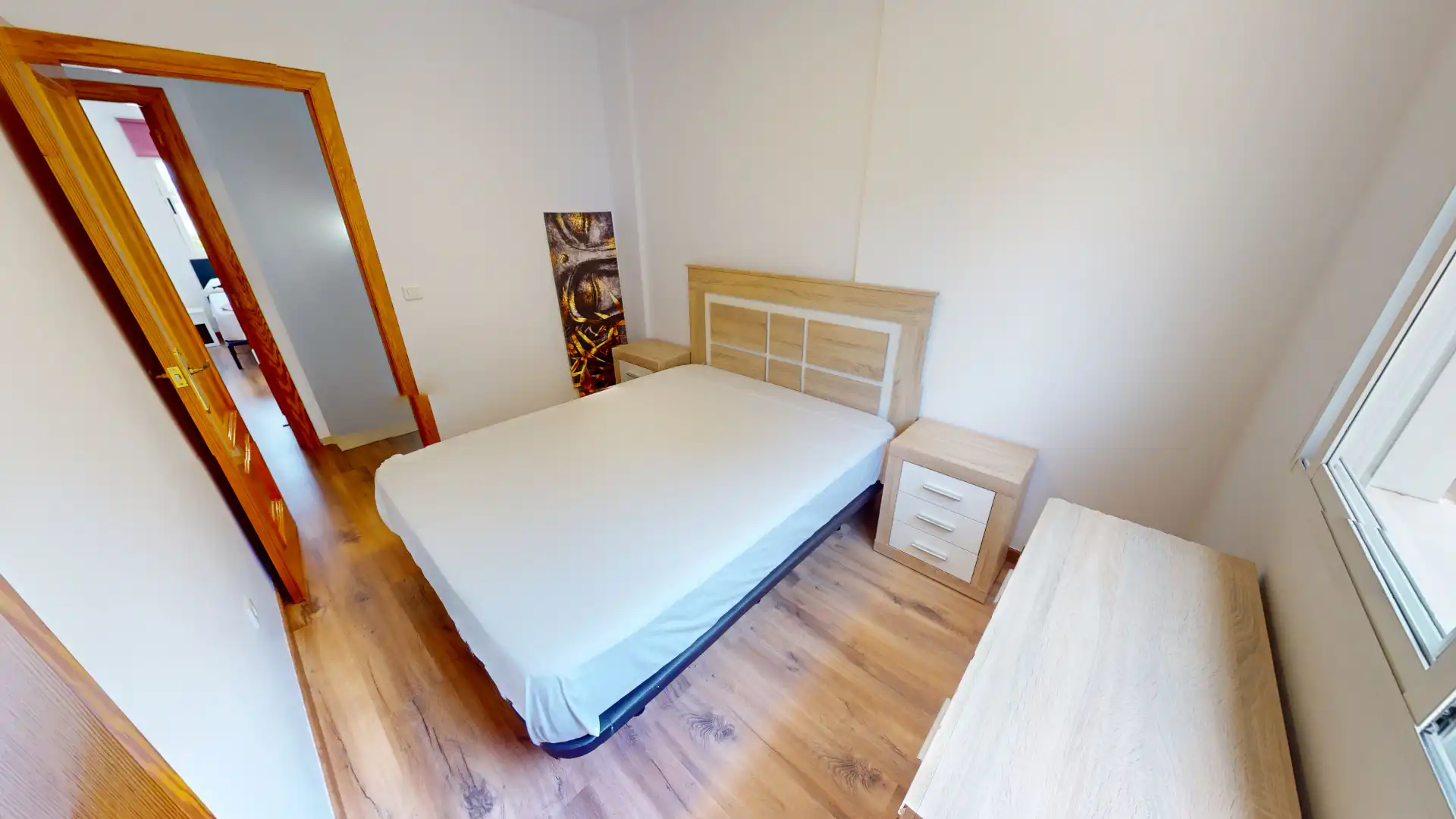 Schlafzimmer von Einfamilien-Reihenhaus zum Verkauf in El Campello mit Klimaanlage, Privatgarten und Terrasse