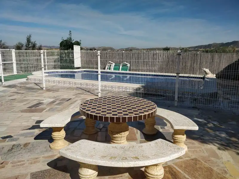 Schwimmbecken von Haus oder Chalet zum Verkauf in Murcia mit Klimaanlage, Heizung und Privatgarten